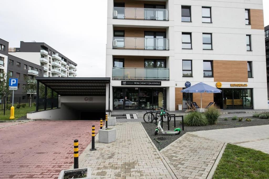 Nowoczesny Apartament Dabska Arena / Parking Cracovia Esterno foto